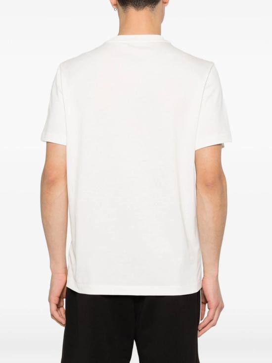 26SS 몽클레어 사파리 워드롭 프린트 코튼 티셔츠 L10918C0004289B8U 034 NATURAL - MONCLER