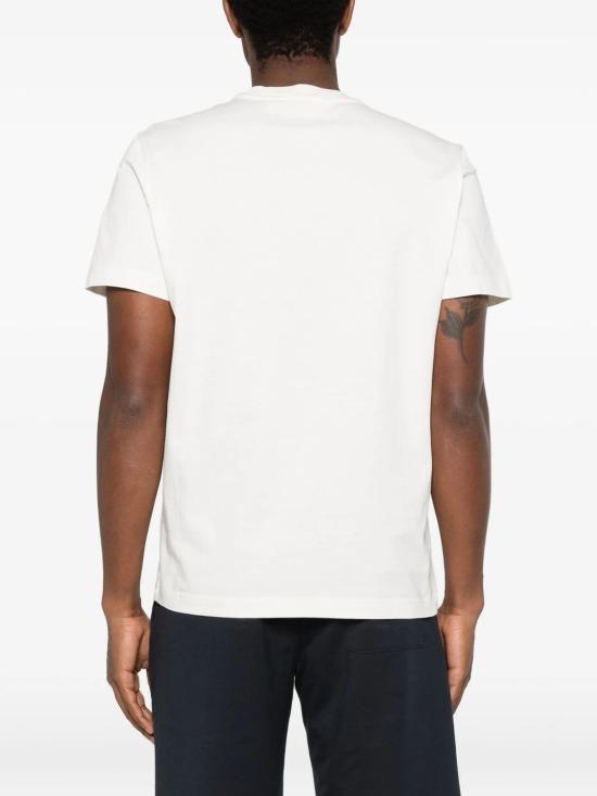 26SS 몽클레어 자수 코튼 티셔츠 L10918C0005389B8U 034 NATURAL - MONCLER