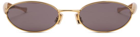 26FW 보테가베네타 선글라스 821495V4450 8043 GOLD GOLD GREY - BOTTEGA VENETA