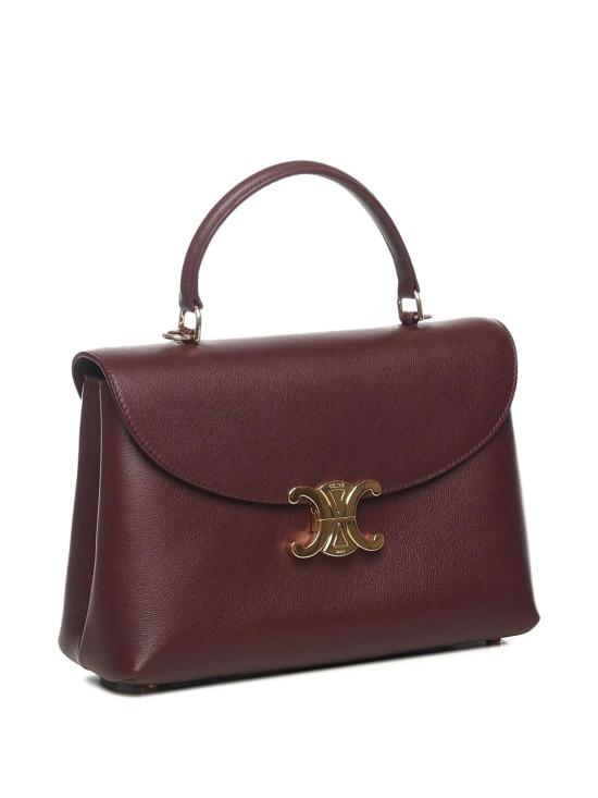 25FW 셀린느 미디움 니노 백 서플 카프스킨 117523FXK 28DG DEEP BURGUNDY - CELINE