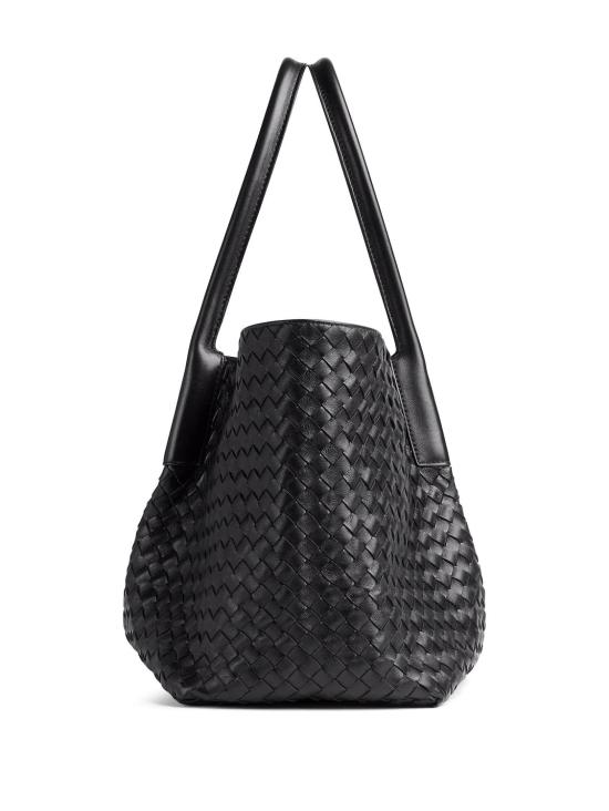 26SS 보테가베네타 라지 피나코테카 숄더백 817166V5AG1 1206 BLACKFONDANT 1206 BLACK FONDANT - BOTTEGA VENETA