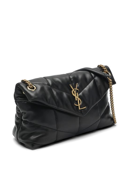 26FW 생로랑 루루 푸퍼 스몰 체인 백 5774761EL07 1000 NERO - SAINT LAURENT