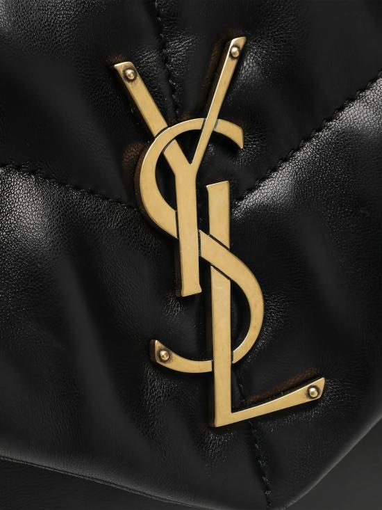26FW 생로랑 루루 푸퍼 스몰 체인 백 5774761EL07 1000 NERO - SAINT LAURENT