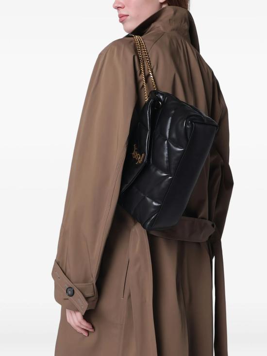 26FW 생로랑 루루 푸퍼 스몰 체인 백 5774761EL07 1000 NERO - SAINT LAURENT