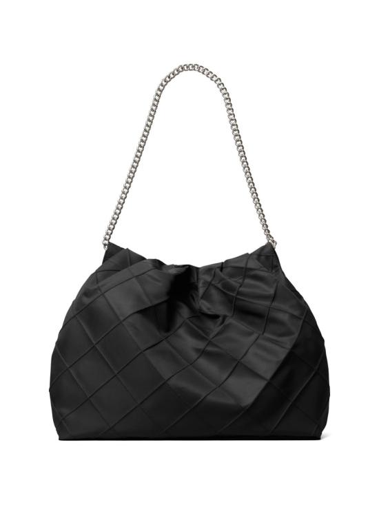 26SS 토리버치 플래밍 나일론 호보백 176707001 black - TORY BURCH