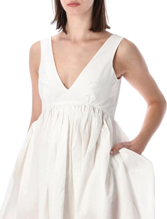 26SS 로에 롱 원피스 41933167 112 WHITE - ROHE