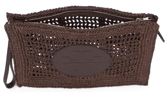 26SS 토리버치 클러치/파우치 183254200 brown - TORY BURCH
