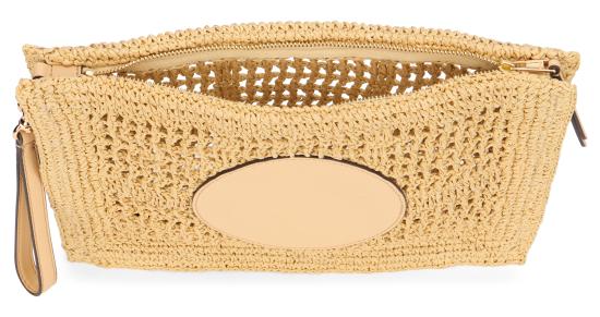 26SS 토리버치 클러치/파우치 183254254 Beige - TORY BURCH