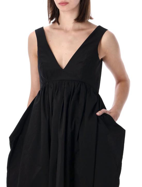 26SS 로에 롱 원피스 41933167 001 BLACK - ROHE
