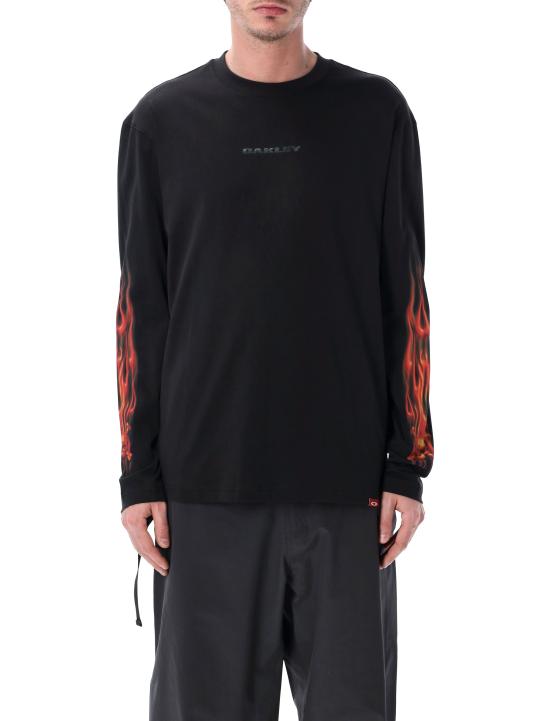 26SS 오클리 긴팔 티셔츠 FOA408903 021 PITCH BLACK