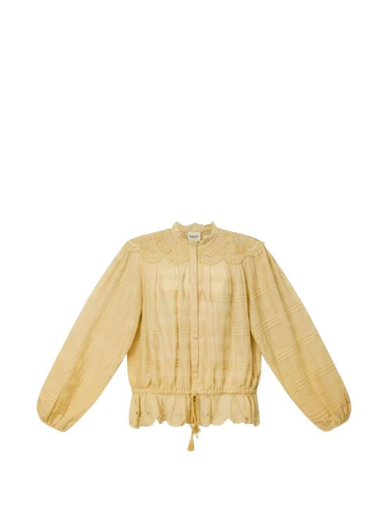 26SS 이자벨마랑 블라우스 26PHT0767FAD1J05E10LC LIGHT OCHRE BEIGE - ISABEL MARANT
