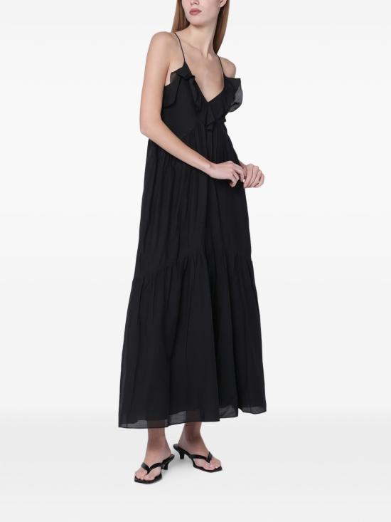 26SS 이자벨마랑 롱 원피스 26PRO1003FBB3J04E01BK BLACK - ISABEL MARANT