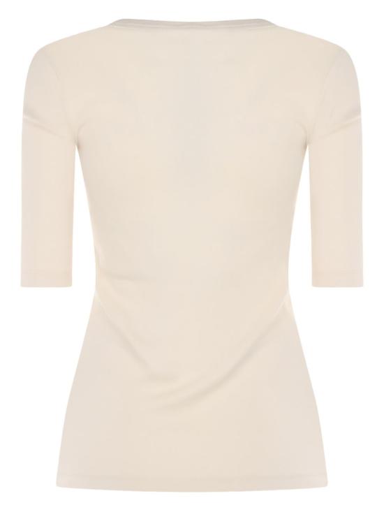 26SS 파비아나 필리피 반팔 티셔츠 JED266F603L8960145 CREAM - FABIANA FILIPPI