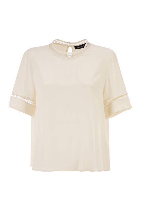 26SS 파비아나 필리피 반팔 티셔츠 TPD266F289L7750145 IVORY