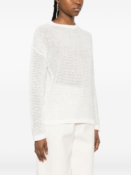 26SS 파비아나 필리피 스웨터 MAD276F534M120VR1 OFF WHITE - FABIANA FILIPPI