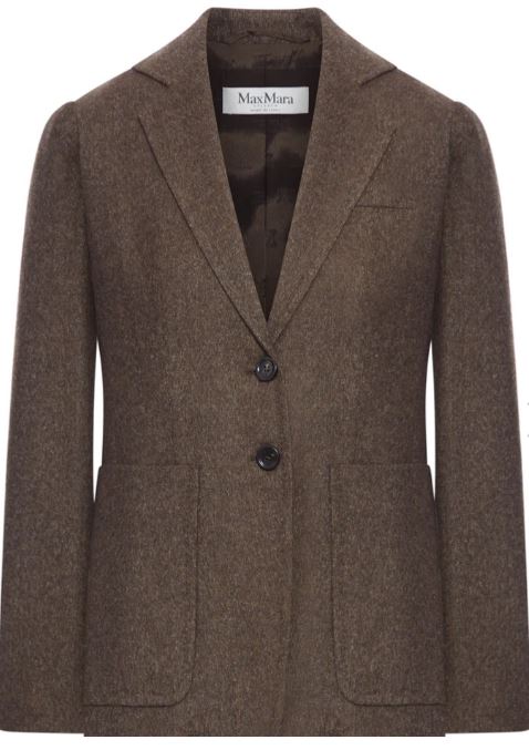 25FW 막스마라 자켓 2521046323600BERMUDA12001 BROWN