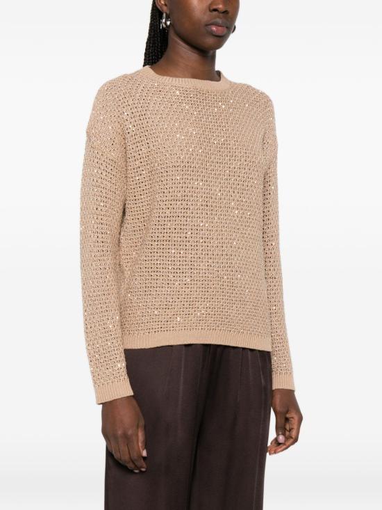 26SS 파비아나 필리피 스웨터 MAD276F534M120VR3 BEIGE - FABIANA FILIPPI
