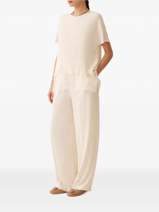 26SS 파비아나 필리피 스트레이트 팬츠 PAD276F336M1500145 BEIGE - FABIANA FILIPPI