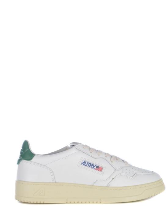 26SS 오트리 메달리스트 로우 스니커즈 AULMLL20WHITEGREEN