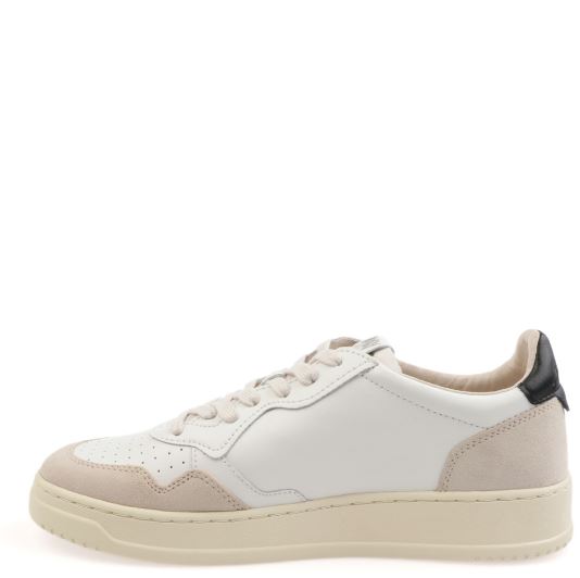 26SS 오트리 메달리스트 로우 스니커즈 AULMLS21WHITEBLACK WHITE BEIGE BLACK - AUTRY