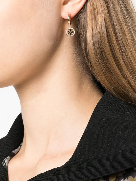25FW 토리버치 이어링 87041783 GOLD CRYSTAL GOLD TONE - TORY BURCH