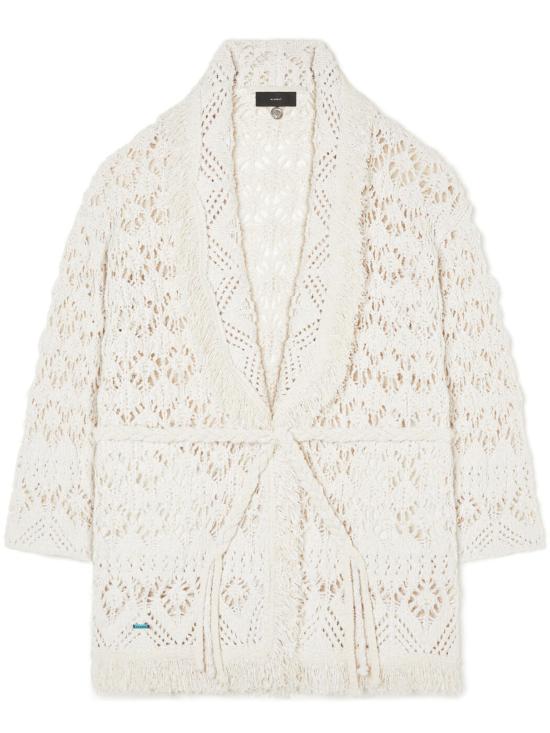 26SS 알라누이 스웨터 LWHB064R26KNI024OFOF WHITE - ALANUI