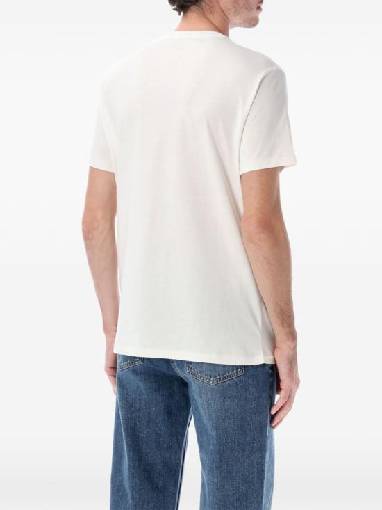 26SS 랄프 로렌 반팔 티셔츠 710P07346001HUDSVALLEYBEAR HUDS VALLEY BEAR WHITE - RALPH LAUREN