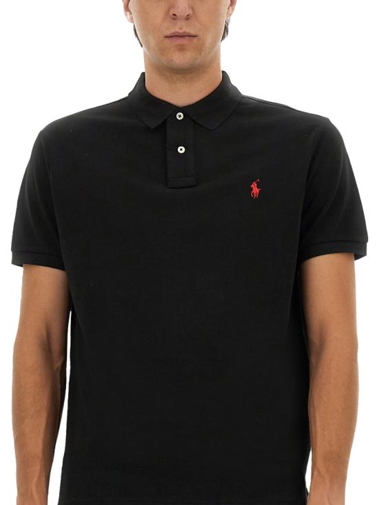 26SS 랄프 로렌 폴로 티셔츠 710782592001BLACK - RALPH LAUREN