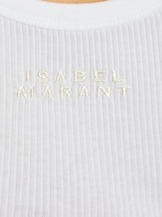 26SS 이자벨마랑 민소매 티셔츠 25PTS0261FAA2N39I20WH WHITE - ISABEL MARANT