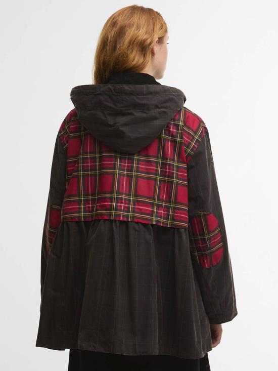 26SS 바버 케이프 LWX1524 TN11 ROY STWR CHARC TTTN - BARBOUR