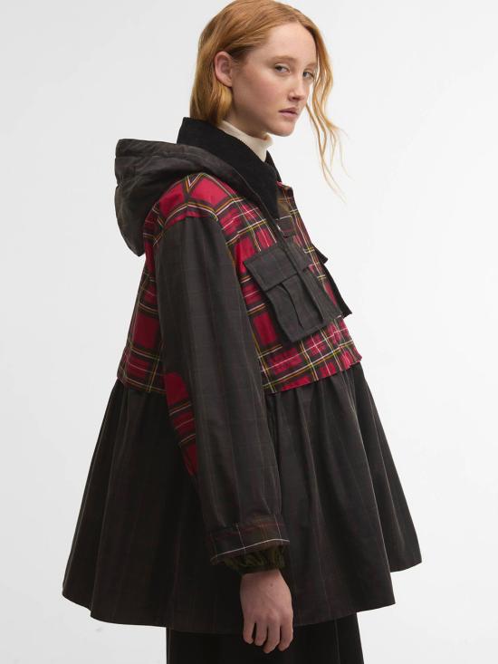 26SS 바버 케이프 LWX1524 TN11 ROY STWR CHARC TTTN - BARBOUR