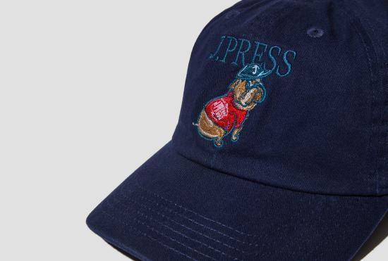 26SS 제이프레스 볼캡 AARON ILLUST-CAP - 면 트윌 HT OA LM 0091 네이비 - J.PRESS
