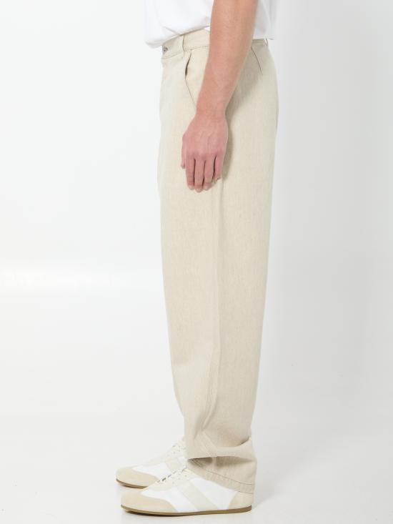 26SS 자크뮈스 스트레이트 팬츠 PAM00550A BEIGE - JACQUEMUS