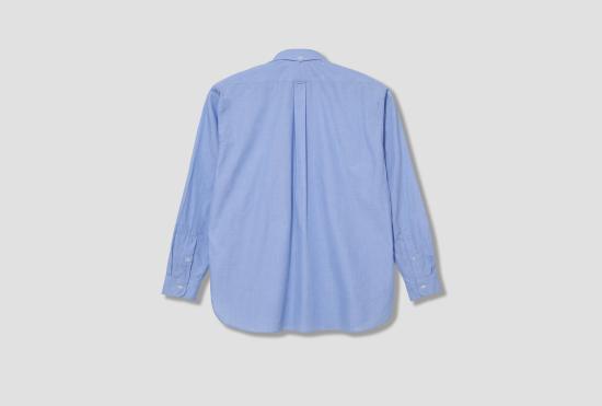 26SS 제이프레스 긴팔 셔츠 배기핏 B.D. - 아메리칸 핀 헤드 HS OA LM 0059 블루 - J.PRESS
