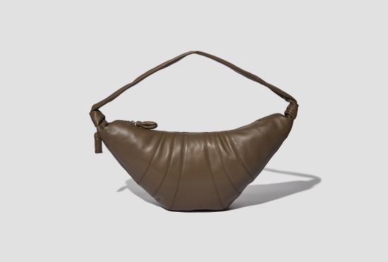 26SS 르메르 숄더백 대형 크루아상  - 부드러운 나파 가죽 BG0000 LL095 카키색 - LEMAIRE