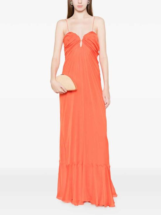 26SS 라쿠엘 디니즈 롱 원피스 5L03102 00000 280 CORAL - RAQUEL DINIZ