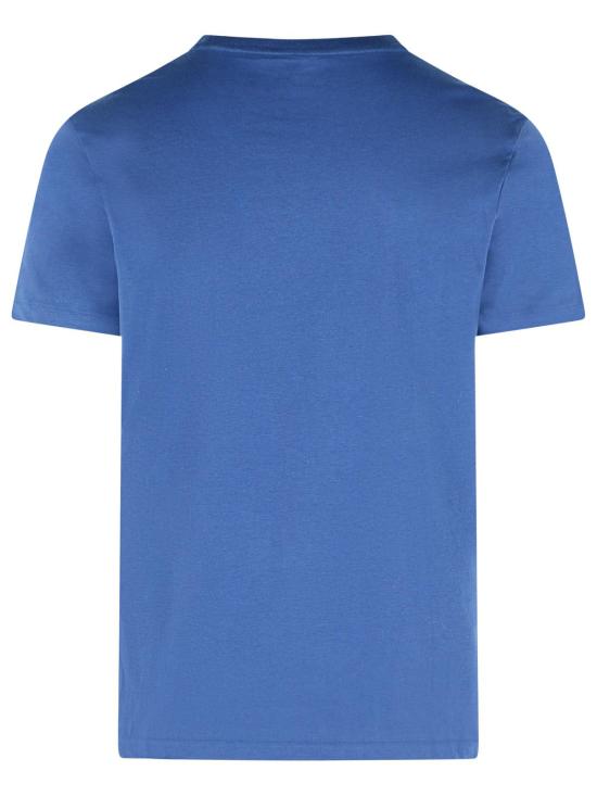 26SS 폴로 랄프로렌 포니로고 자수 반팔 티셔츠 710671438453 Blue - POLO RALPH LAUREN