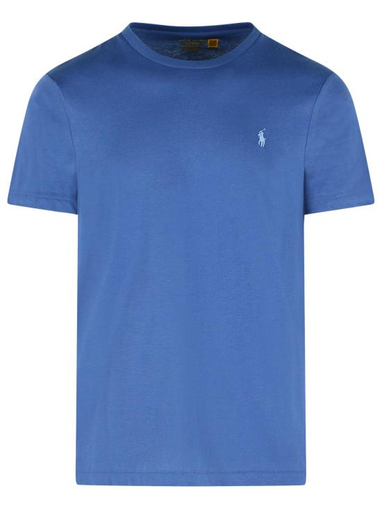 26SS 폴로 랄프로렌 포니로고 자수 반팔 티셔츠 710671438453 Blue