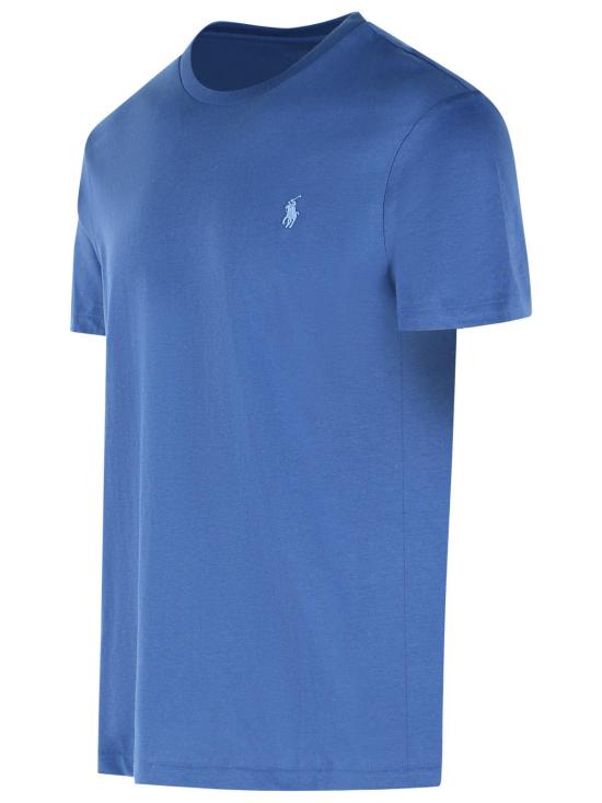 26SS 폴로 랄프로렌 포니로고 자수 반팔 티셔츠 710671438453 Blue - POLO RALPH LAUREN