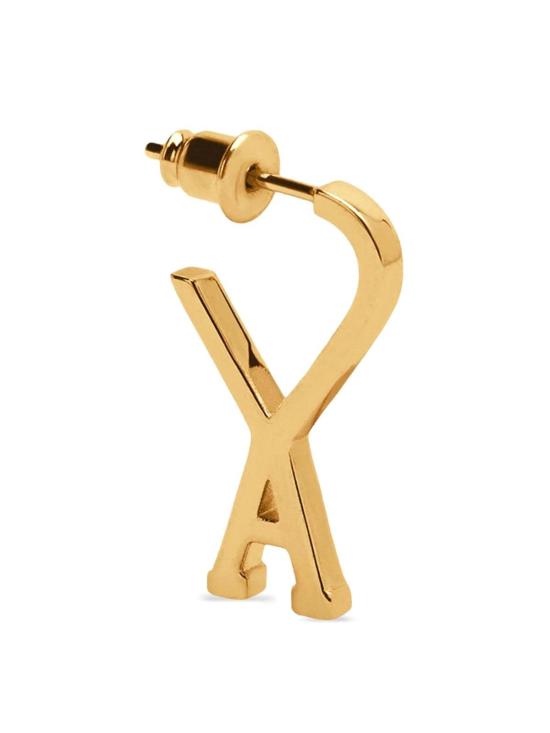 26SS 아미 브라스 스몰 ADC 후프 이어링 UJW924361902 Gold - AMI