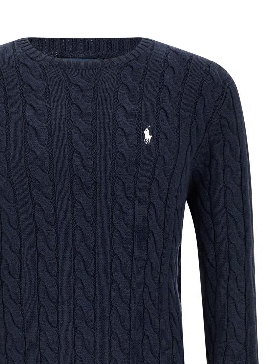 26SS 폴로 랄프로렌 로고 자수 케이블 니트 스웨터 710775885536 - POLO RALPH LAUREN