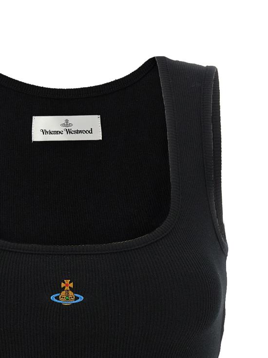 26SS 비비안웨스트우드 민소매 티셔츠 1G010011J009CN401 - VIVIENNE WESTWOOD