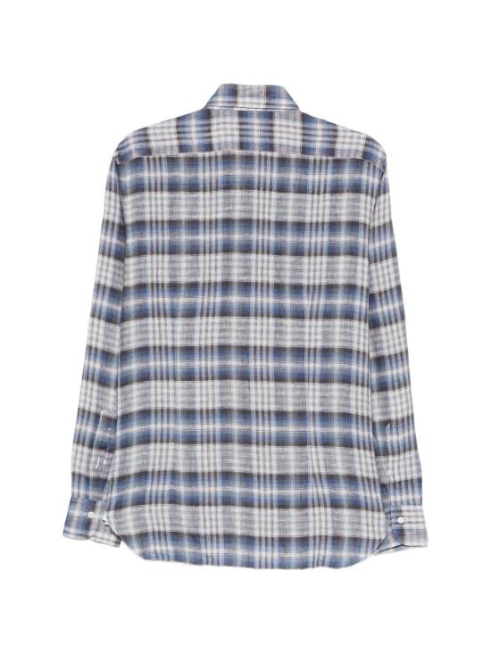 26SS 발바 긴팔 셔츠 LIU13P015402 1Q1 Blu - BARBA