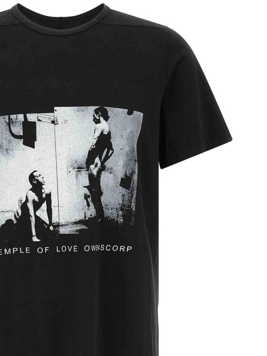 26SS 다크쉐도우 반팔 티셔츠 DU01F4250 RNEP6P 0911 Black milk - DRKSHDW