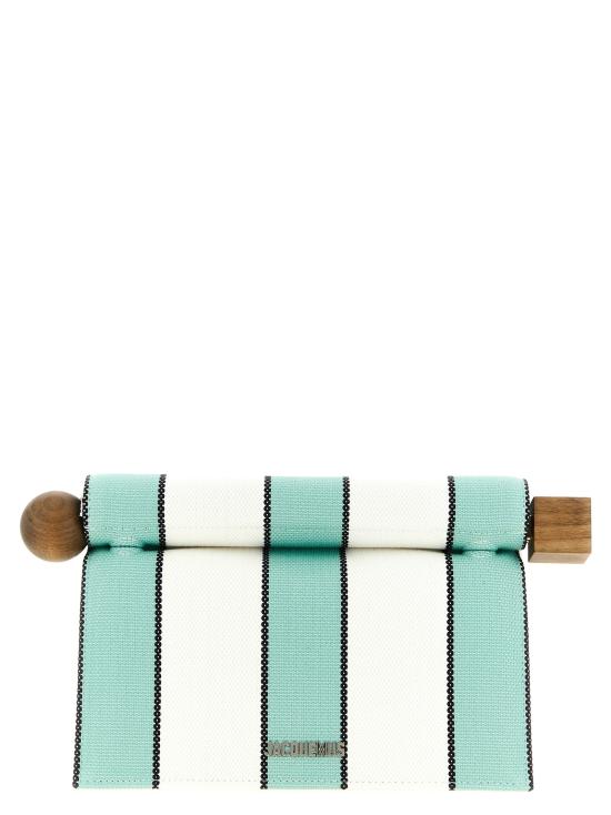 26SS 자크뮈스 롱드 카레 클러치 24HBAW00356AW005085BT