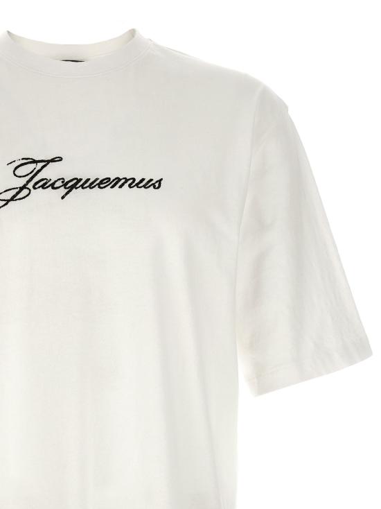 26SS 자크뮈스 반팔 티셔츠 르  티셔츠 화이트 - JACQUEMUS