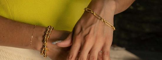  Milk & Rose 팔찌 밀크 앤 로즈 페이퍼클립 - OTHER BRANDS