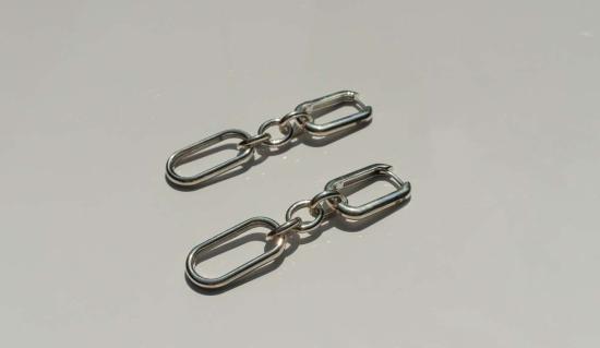  Milk & Rose 이어링 밀크 앤 로즈 페이퍼클립 귀걸이 - OTHER BRANDS