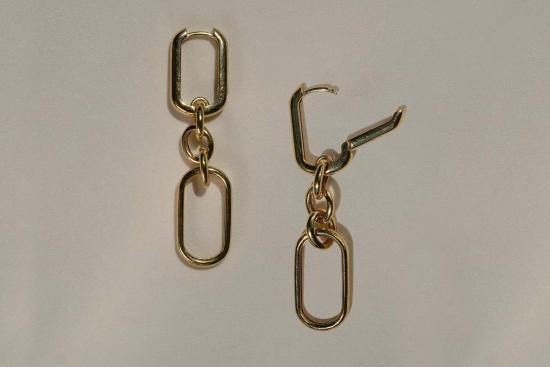  Milk & Rose 이어링 밀크 앤 로즈 페이퍼클립 귀걸이 - OTHER BRANDS