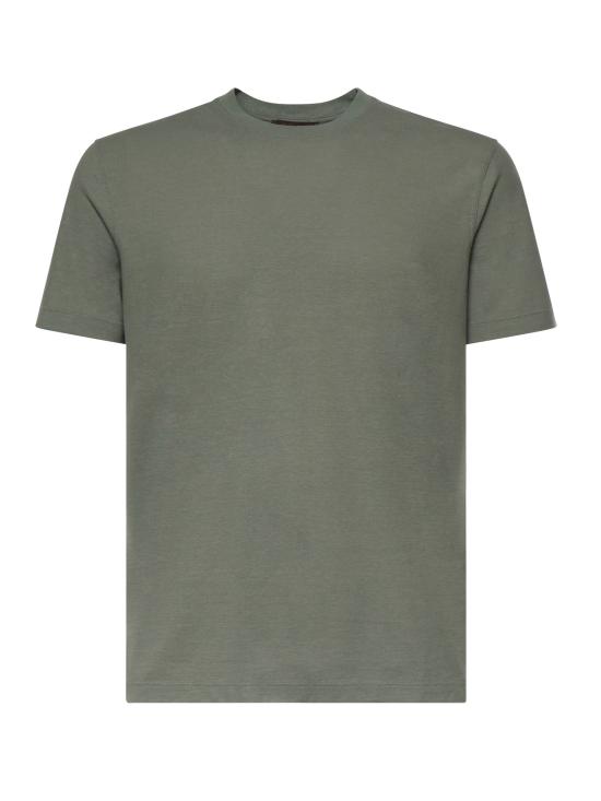 26SS 자노네 반팔 티셔츠 815214 ZG380Z1866 Military